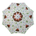 Cute Palm Volcano Seamless Pattern Golf Umbrellas View1