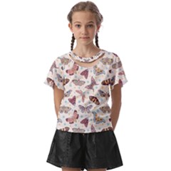 Another Monster Pattern Kids  Front Cut T-shirt by Ket1n9