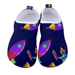 Space Patterns Men s Sock-style Water Shoes by Hannah976