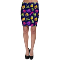 Space Patterns Bodycon Skirt by Hannah976