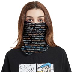 Close Up Code Coding Computer Face Covering Bandana (two Sides) by Hannah976