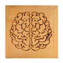 Brain Mind Psychology Idea Drawing Wood Photo Frame Cube View2