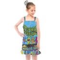 Dancing Bears Grateful Dead Kids  Overall Dress View1