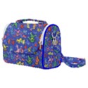 Grateful Dead Bears Pattern Satchel Shoulder Bag View1