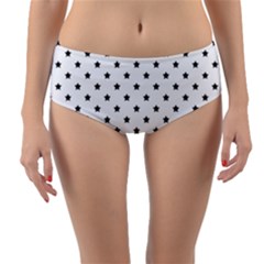 Star Reversible Mid-waist Bikini Bottoms by saad11