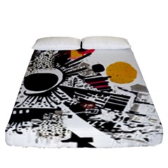 You Wanna Know The Real Me? Fitted Sheet (california King Size) by essentialimage