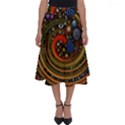 Swirl Vortex Emoji Cyclone Motion Art Perfect Length Midi Skirt View1