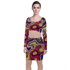 Chaos Unknown Unfamiliar Strange Top And Skirt Sets by Paksenen