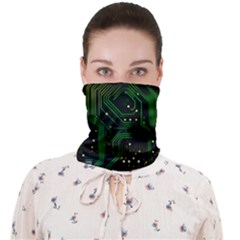 Circuits Circuit Board Green Technology Face Covering Bandana (adult) by Ndabl3x