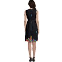 Tetris Game Sleeveless Dress With Pocket View4