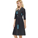 Tetris Game Classy Knee Length Dress View3