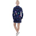 Retro Games Women s Long Sleeve Casual Dress View2