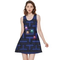 Retro Games Inside Out Reversible Sleeveless Dress by Cendanart