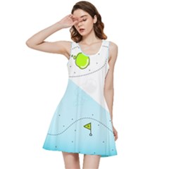 Astronaut Spaceship Inside Out Racerback Dress by Bedest