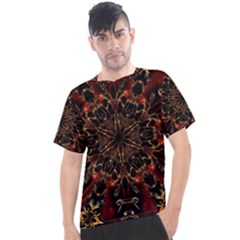 Kaleidoscope Multicoloured Men s Sport Top by Grandong