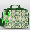 Green Brazil Country Foodball Shirts Flags Pattern 16  Shoulder Laptop Bag View3