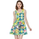 Yellow Hawaii Birds Inside Out Reversible Sleeveless Dress View1