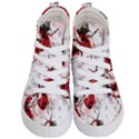 Ladybugs Pattern Texture Watercolor Kids  Hi-Top Skate Sneakers View1