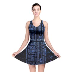 Doctor Who Tardis Reversible Skater Dress by Cendanart