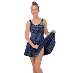 Doctor Who Tardis Inside Out Casual Dress by Cendanart