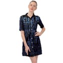 Doctor Who Tardis Belted Shirt Dress View1