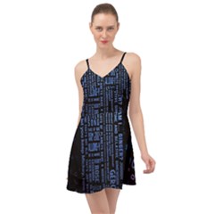 Doctor Who Tardis Summer Time Chiffon Dress by Cendanart