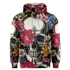 Skull Flowers American Native Dream Catcher Legend Men s Overhead Hoodie by Bedest