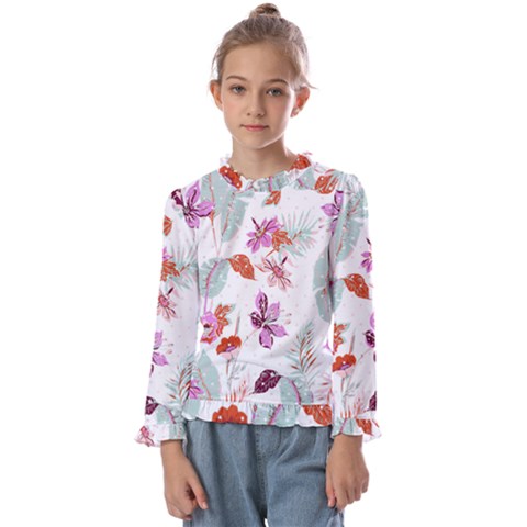 Flawer Kids  Frill Detail T-shirt by saad11