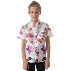 Flawer Kids  Short Sleeve Shirt by saad11