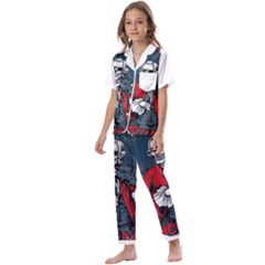 Ghost Kids  Satin Short Sleeve Pajamas Set by saad11