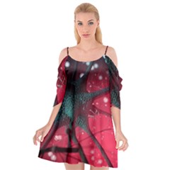 Coronavirus Corona Virus Cutout Spaghetti Strap Chiffon Dress by Cemarart