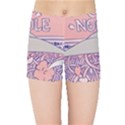 Ramen Kawaii Aesthetic Pink Kids  Sports Shorts View1