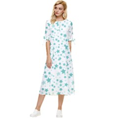 Cartoon-stars-pictures-basemap-ae0c014bb4b03de3e34b4954f53b07a1 Bow Sleeve Chiffon Midi Dress by saad11