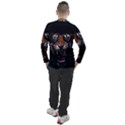 Tiger Angry Nima Face Wild Men s Pique Long Sleeve T-Shirt View2