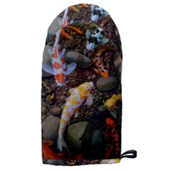 Koi Fish Clown Pool Stone Microwave Oven Glove by Cemarart