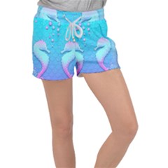 Seahorse Women s Velour Lounge Shorts by Cemarart