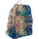 Palm Trees Beauty Nature Clouds Summer Top Flap Backpack View2