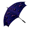 Purple Waterdrops Water Drops Golf Umbrellas View2