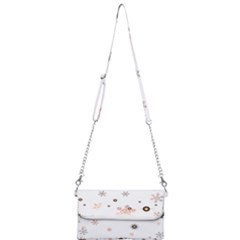 Golden-snowflake Mini Crossbody Handbag by saad11