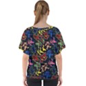 Dead Head Deadhead Grateful Dead V-Neck Dolman Drape Top View2