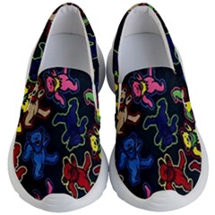 Dead Head Deadhead Grateful Dead Kids Lightweight Slip Ons by Cemarart