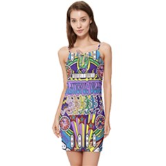 Grateful Dead Summer Tie Front Dress by Cemarart