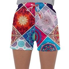 Mandala Pattern Sleepwear Shorts by Ndabl3x