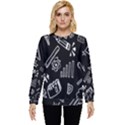 Knowledge Drawing Education Science Hidden Pocket Sweatshirt View1