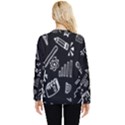 Knowledge Drawing Education Science Hidden Pocket Sweatshirt View2