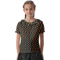 Flower Kids  Frill Chiffon Blouse by zappwaits