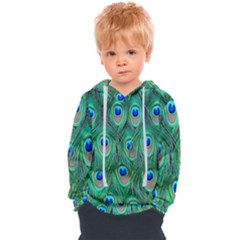 Feather, Bird, Pattern, Peacock, Texture Kids  Overhead Hoodie by nateshop