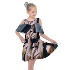 Img 20240116 154225 Kids  Shoulder Cutout Chiffon Dress by Don007