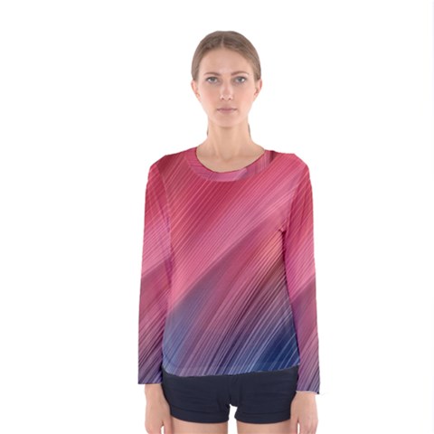 Abstract, Lines Women s Long Sleeve T-shirt by nateshop