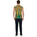 Peacock Feather Bird Peafowl Men s Raglan Cap Sleeve T-Shirt View2